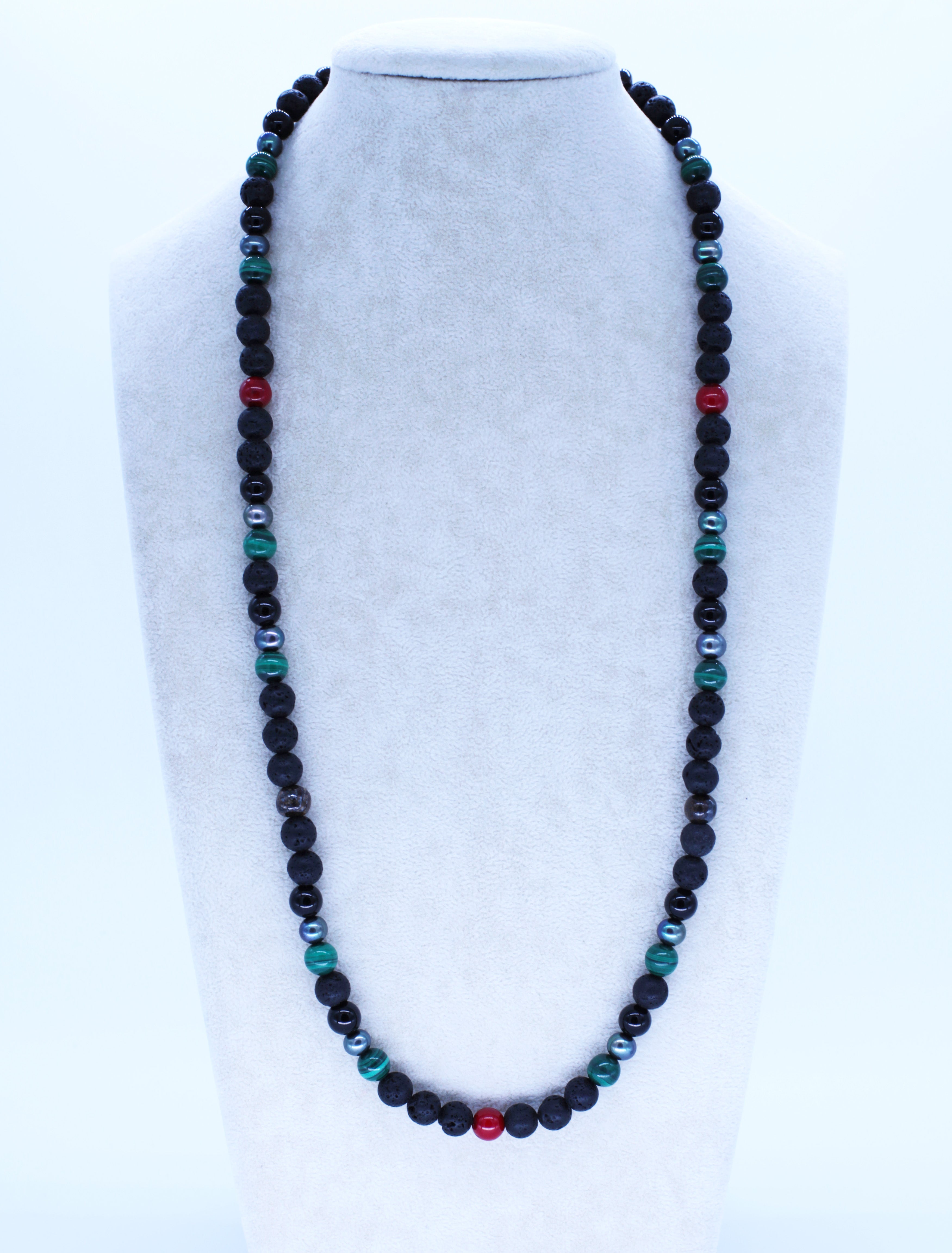 Suede Smoke Necklace