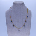 Eclipse Necklace | Tahitian Keshi Pearl Necklace